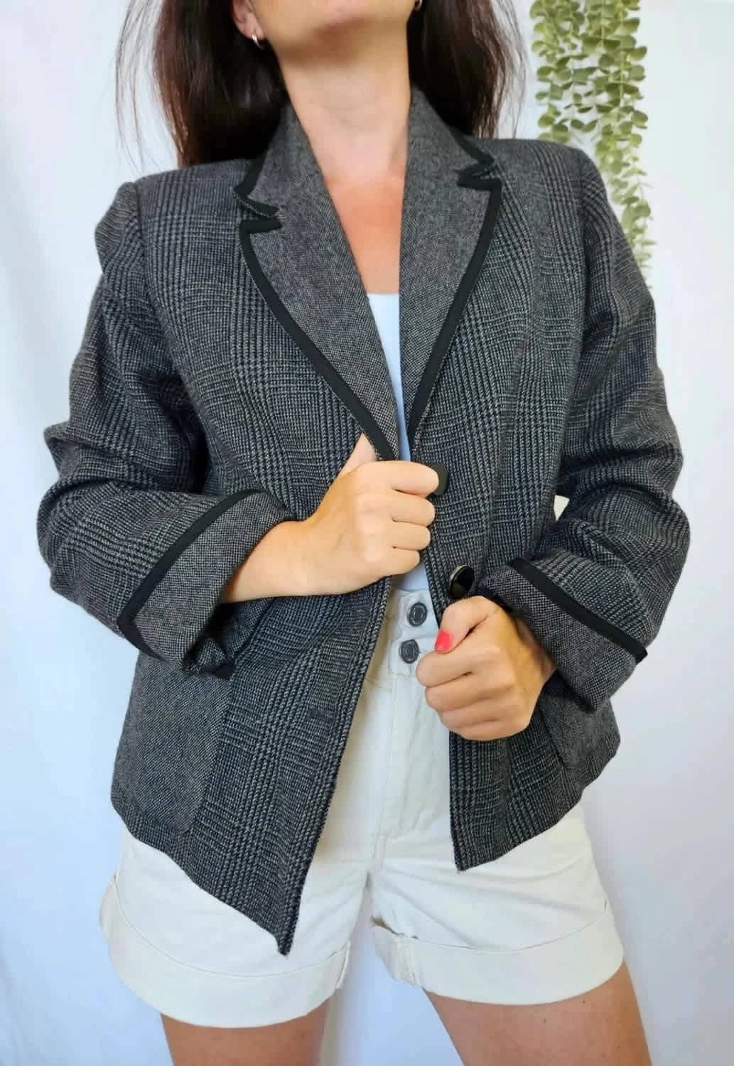 Veste blazer vintage Weill 100% laine taille 44