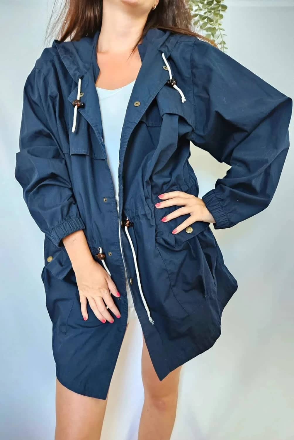 Parka bleu marine Fiocchi taille 50