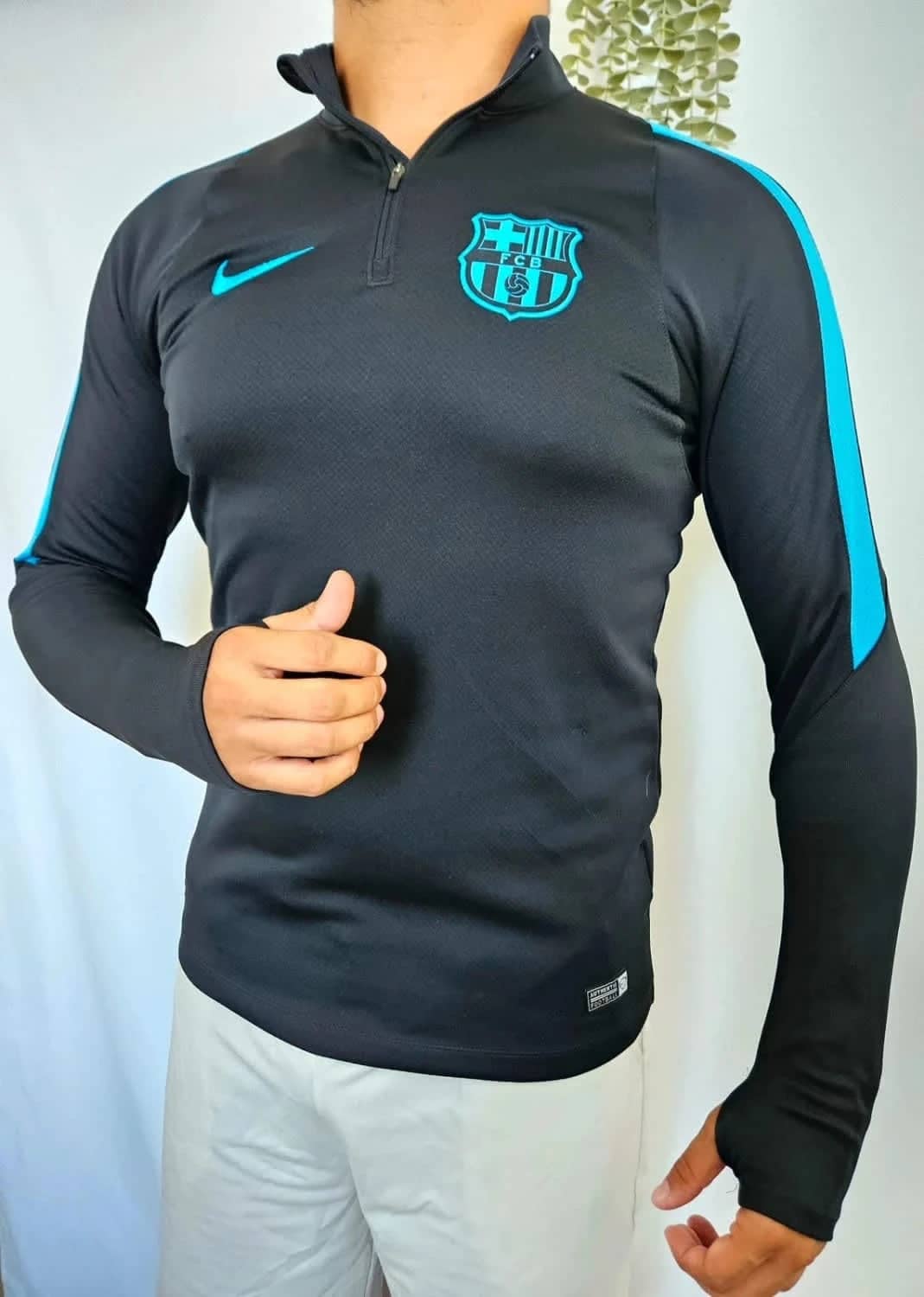 Training jacket noire Nike FC Barcelone taille M