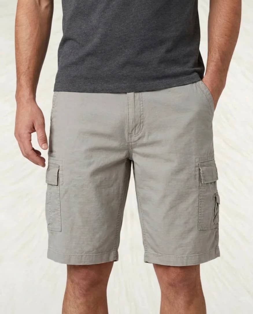 Short cargo beige WearFirst élastique taille W40