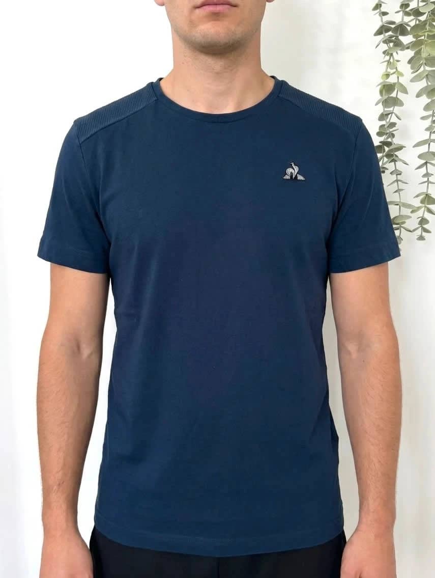 T-shirt technique Le Coq Sportif bleu marine collection tech taille S - FP2512164