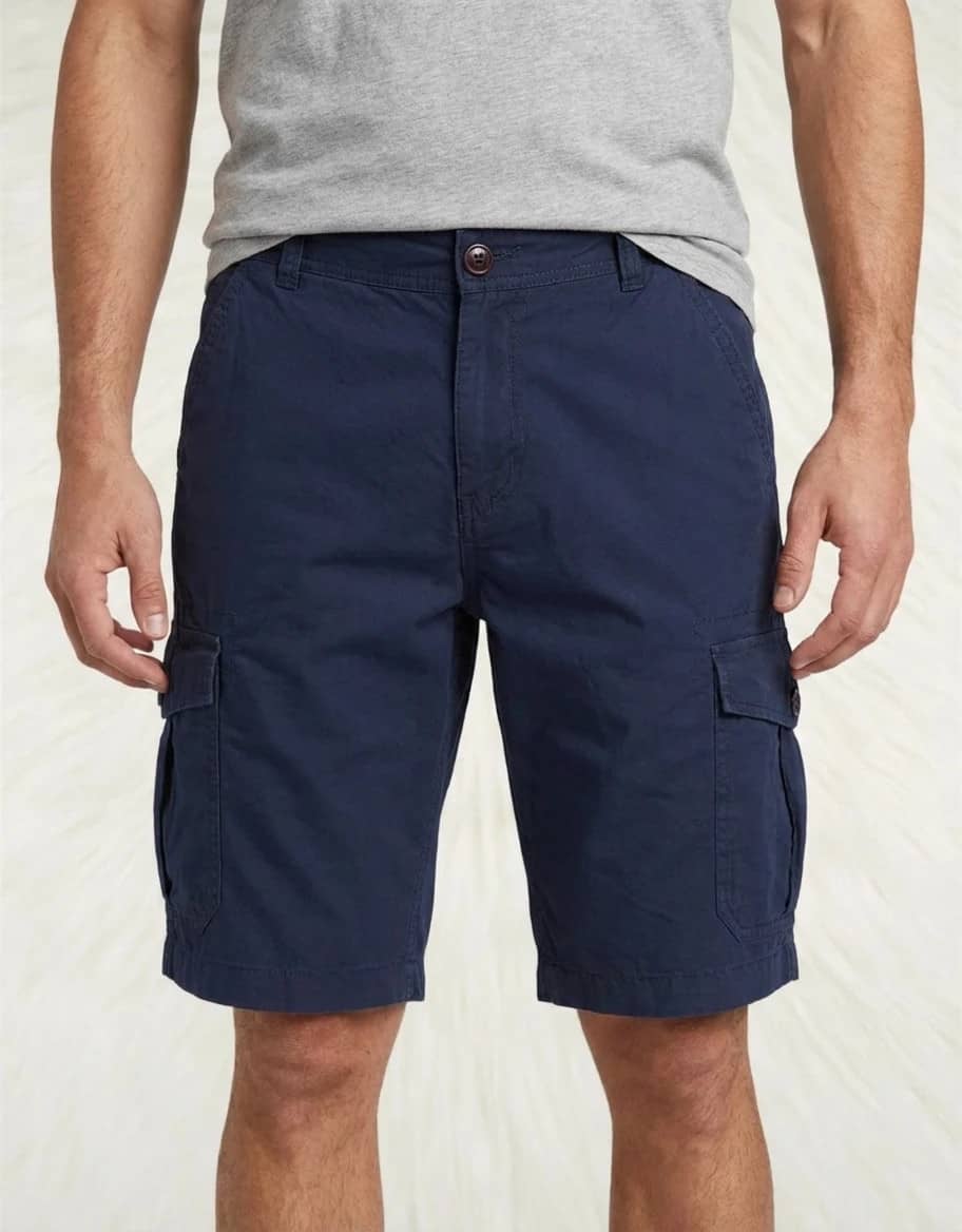 Short cargo bleu marine Rig Utility taille W30