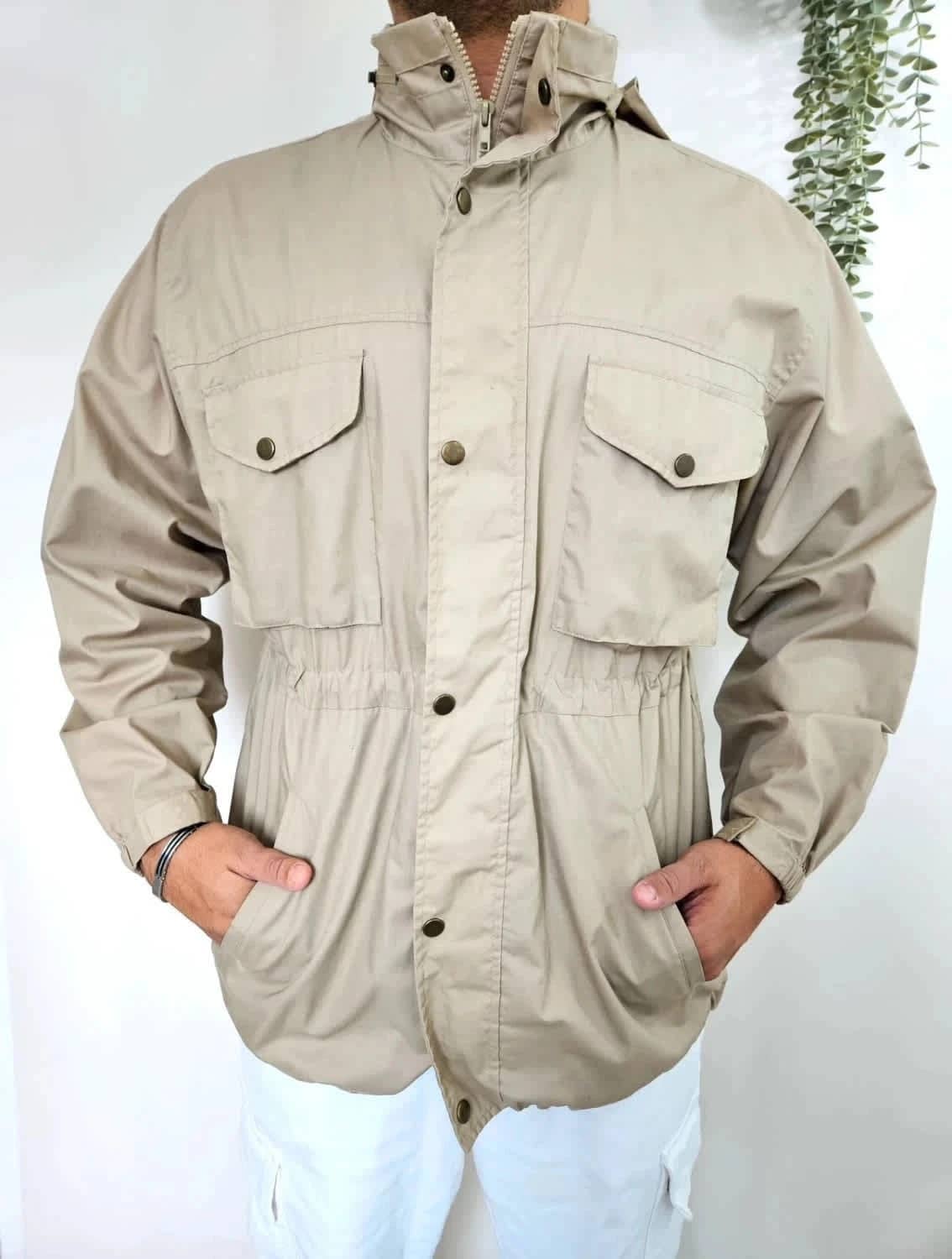 Parka beige Atlas for men taille L