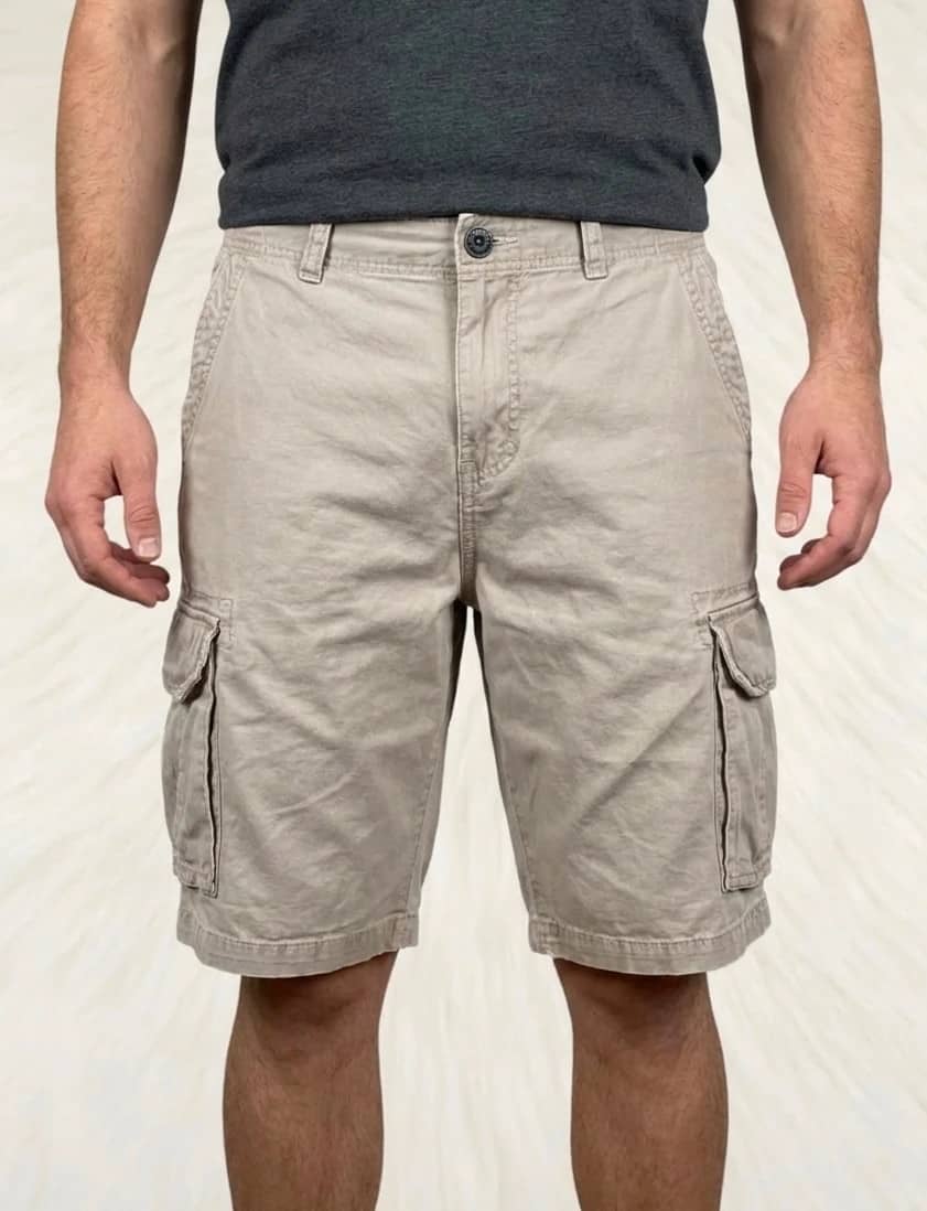 Short cargo Urban pipeline beige taille W36