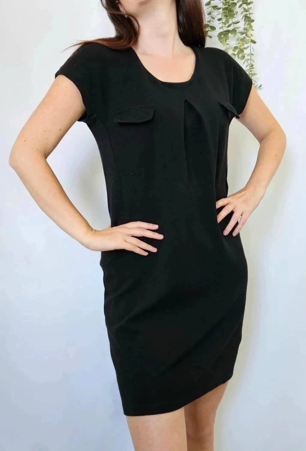Robe noire IKKS taille 38