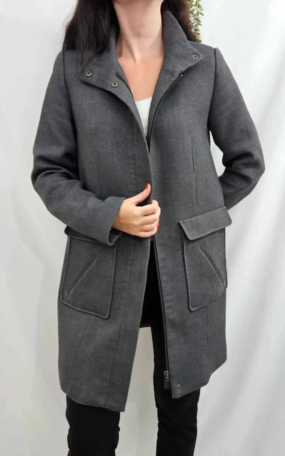 Manteau gris Camaïeu taille M