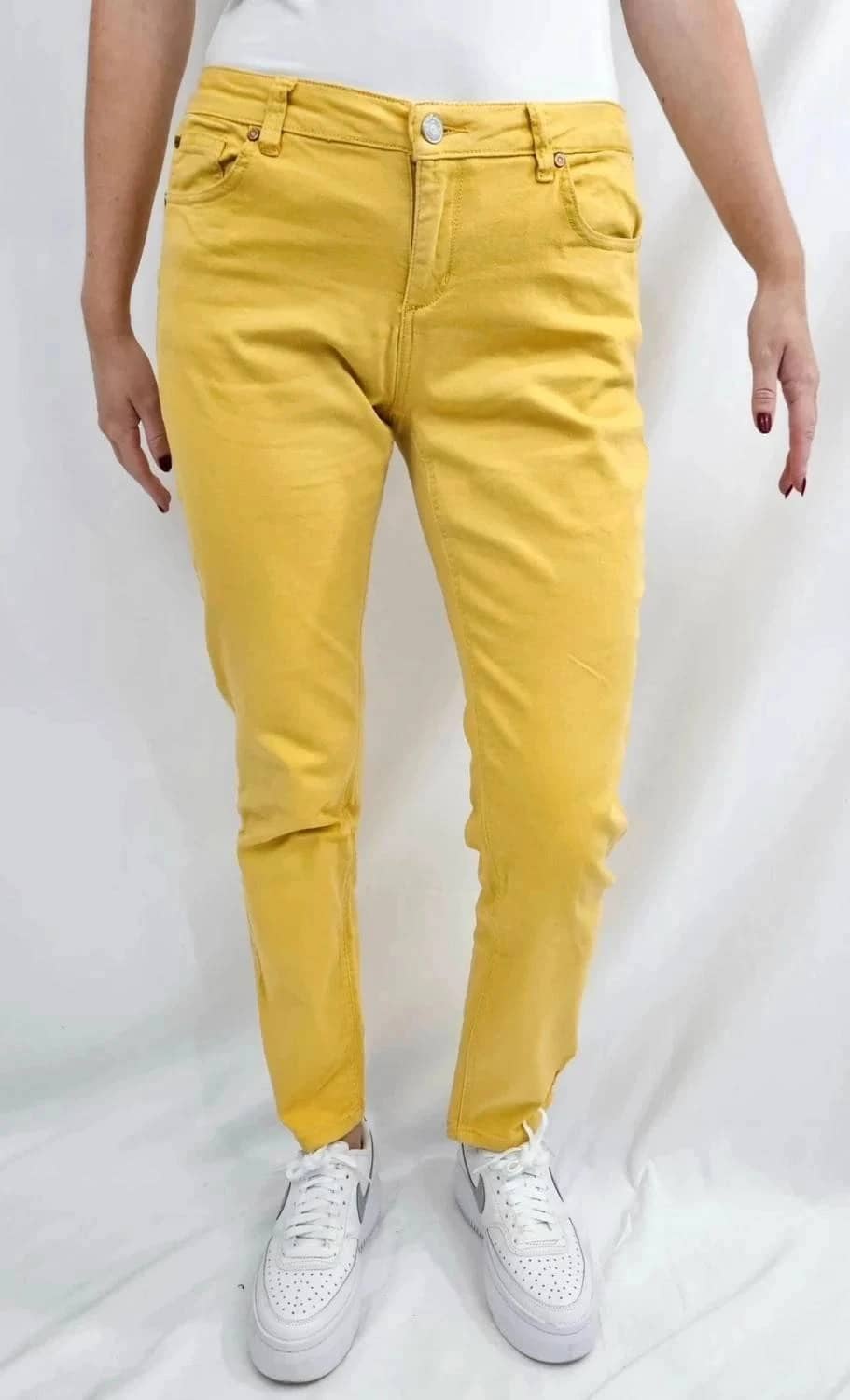 Jean jaune MKT The Bardot slim taille 31