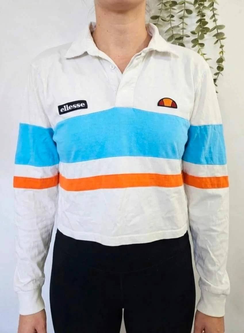 Ellesse Prunus Crop Polo taille 38