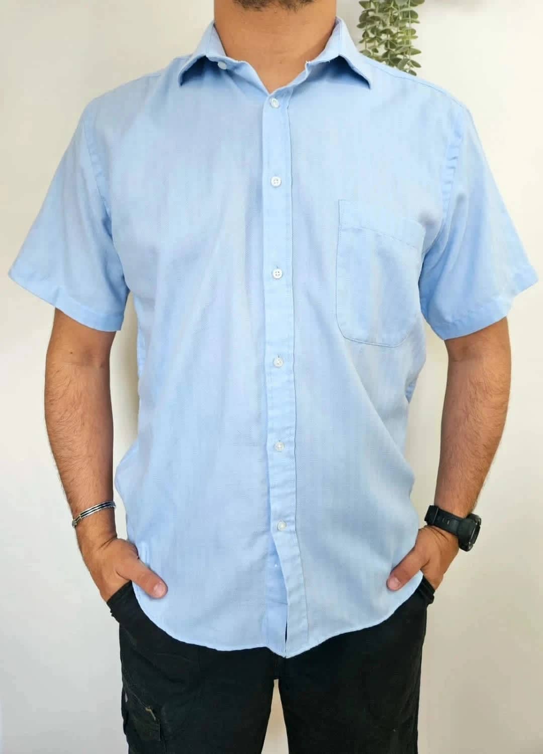 Chemise bleu clair Yves Dorsey taille XL