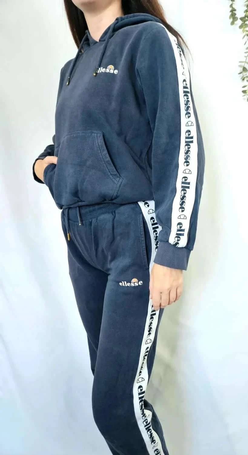 Ensemble survêtement Sweat et jogging bleu Ellesse