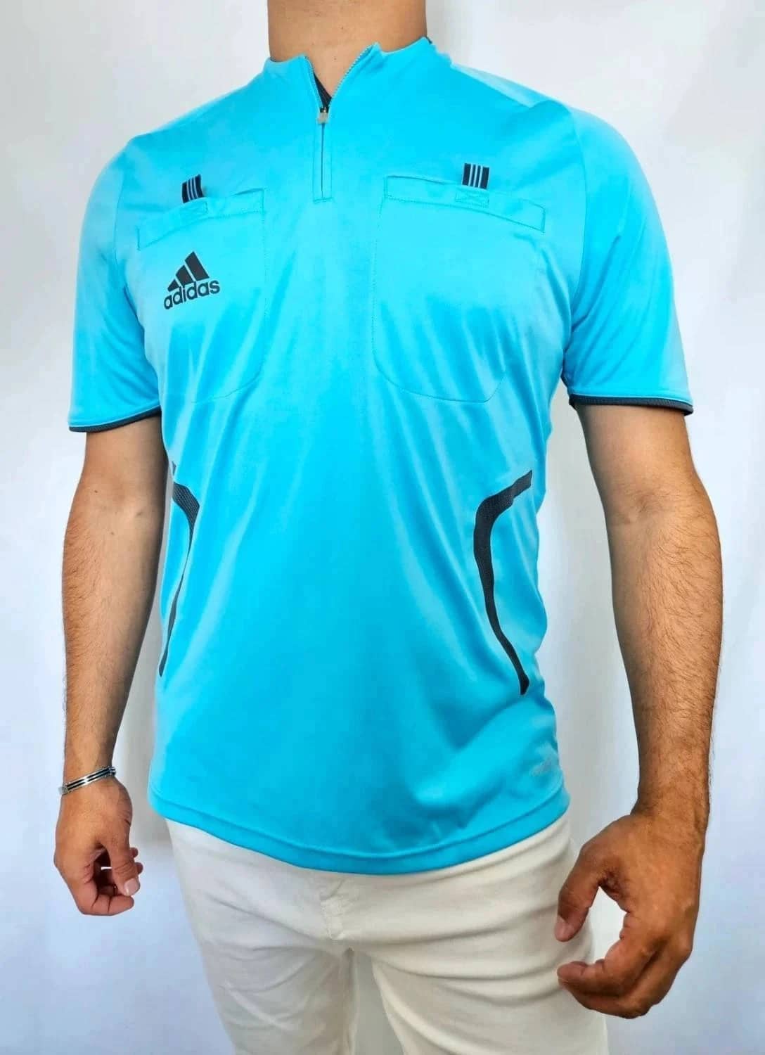 Maillot bleu Adidas 2009 taille M