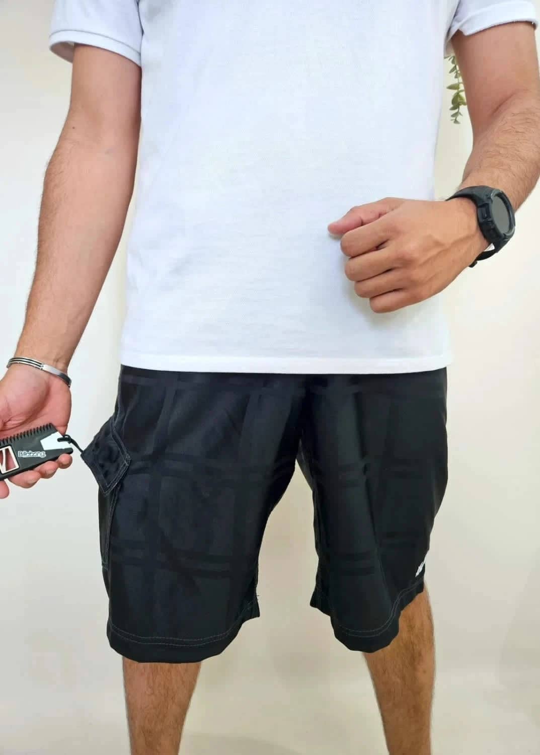 Short de bain noir Billabong avec décapsuleur taille 46