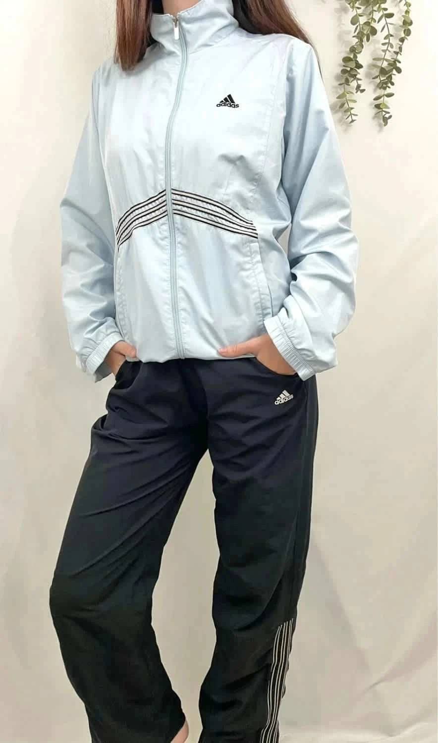 Ensemble survêtement Adidas vintage veste bleue taille L