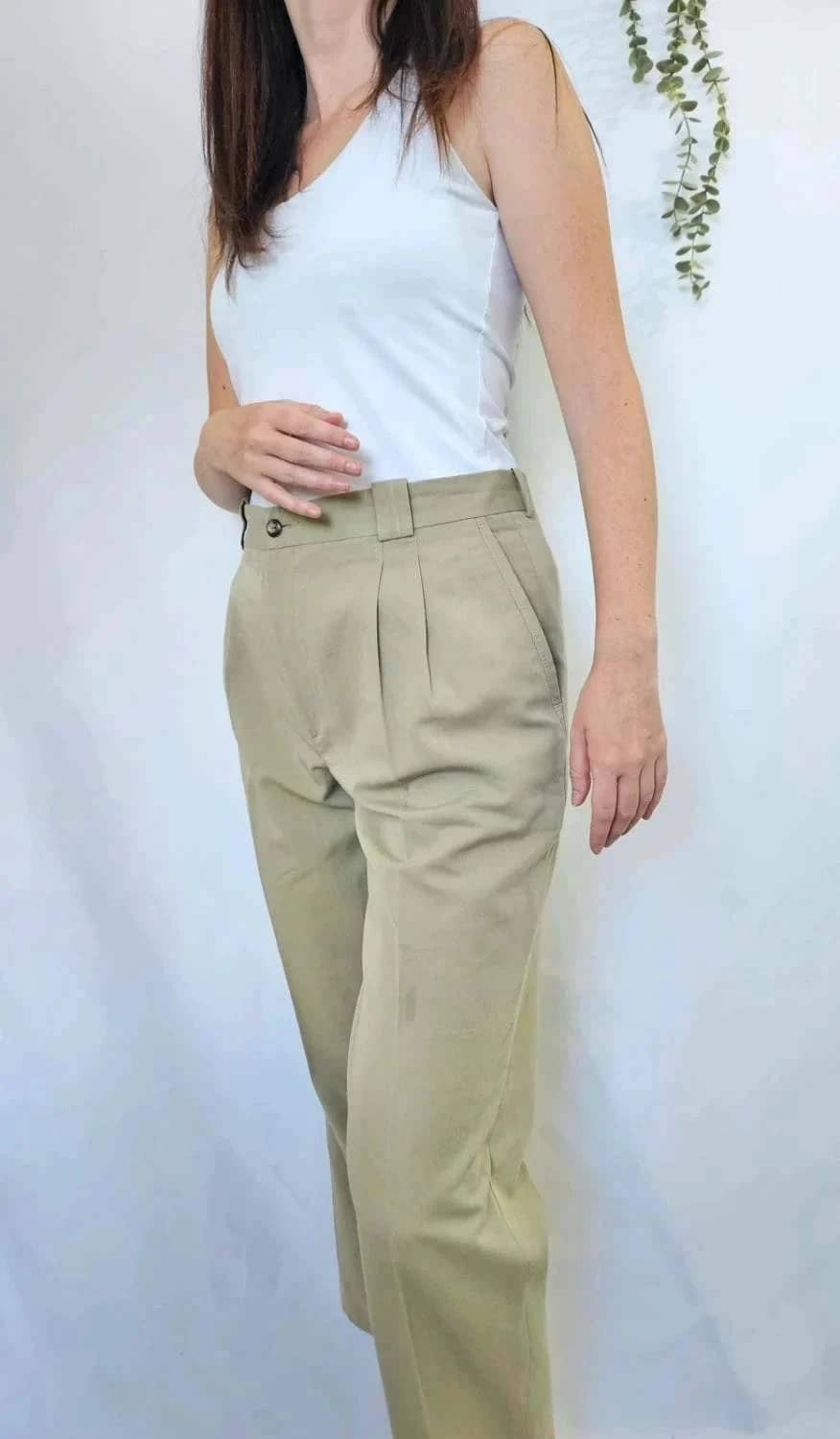 Pantalon droit kaki Venus taille 40