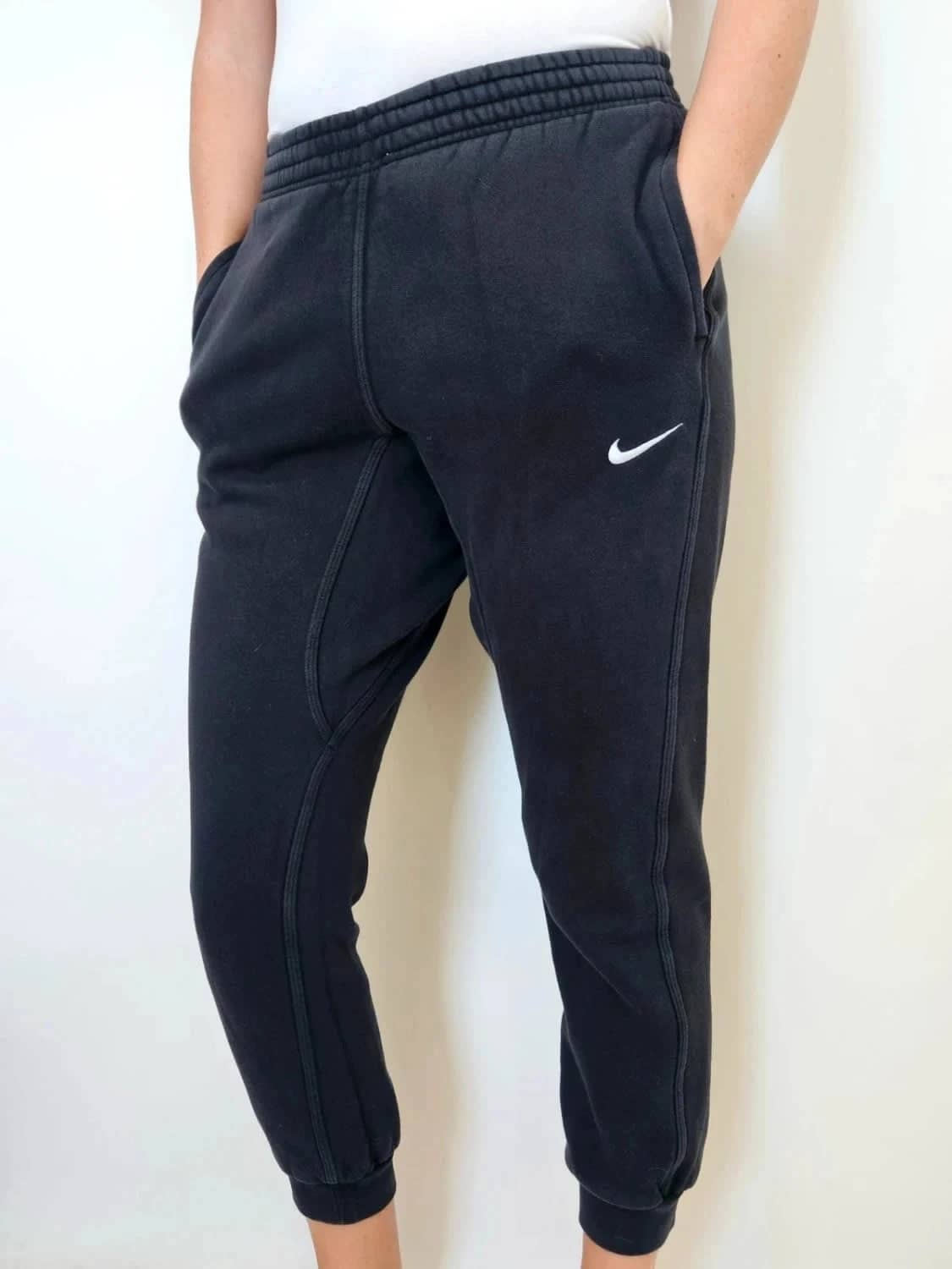 Jogging Nike coton noir classique swoosh taille S