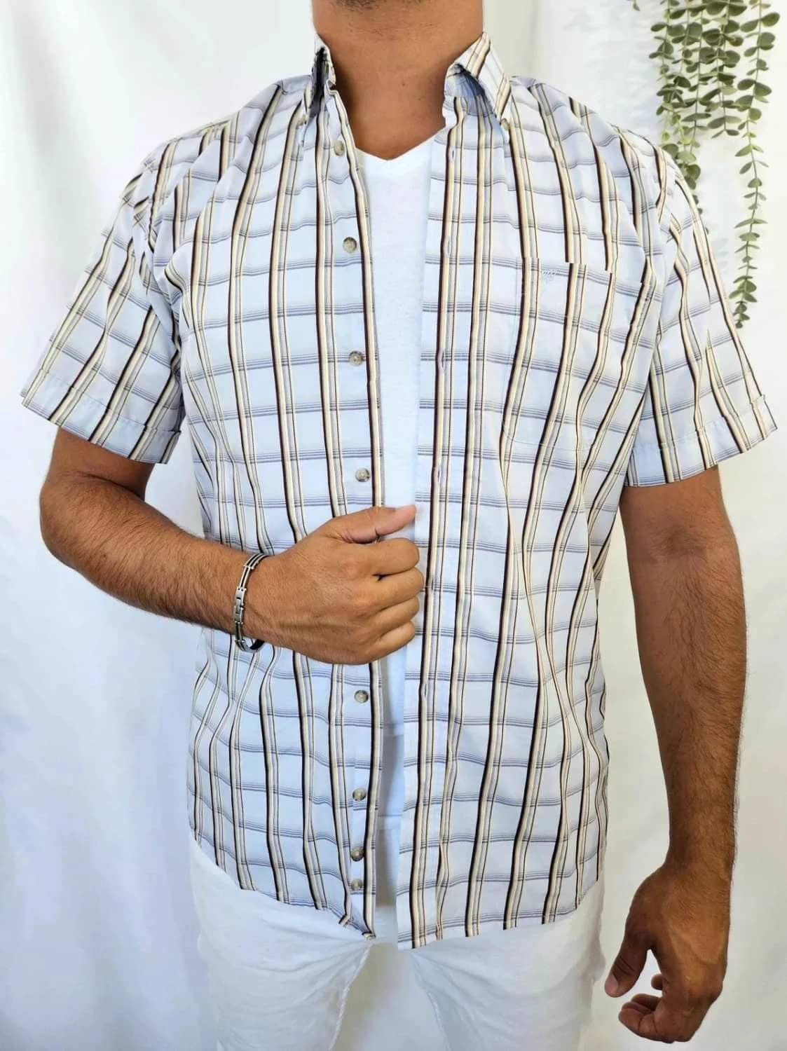 Chemise manches courtes Jean Chatel taille M
