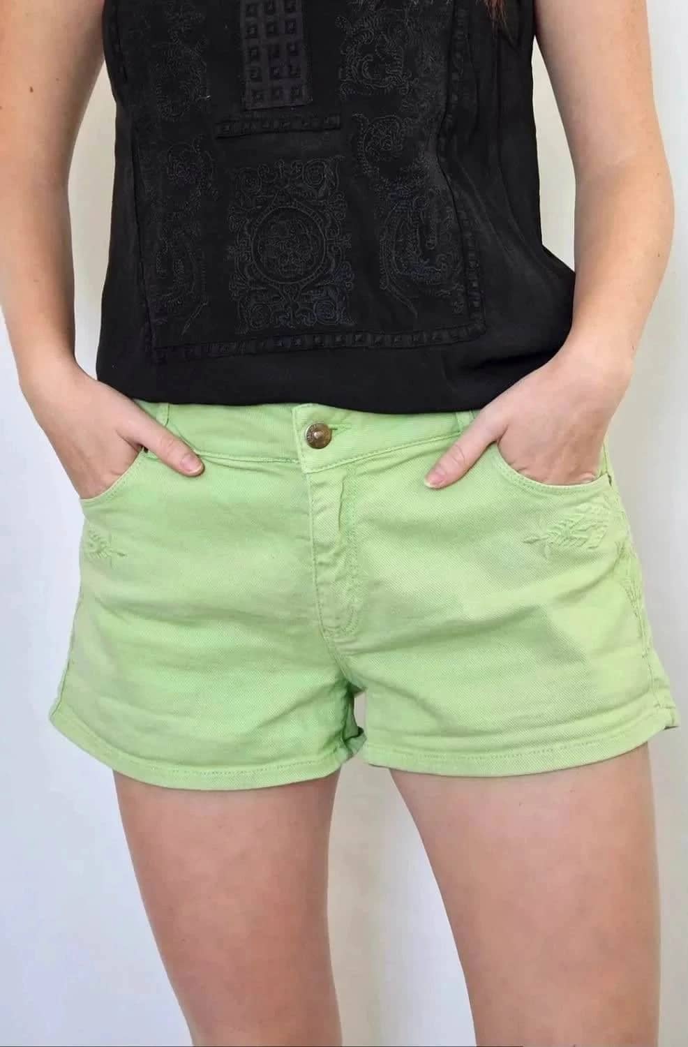 Short femme Etam vert taille XL