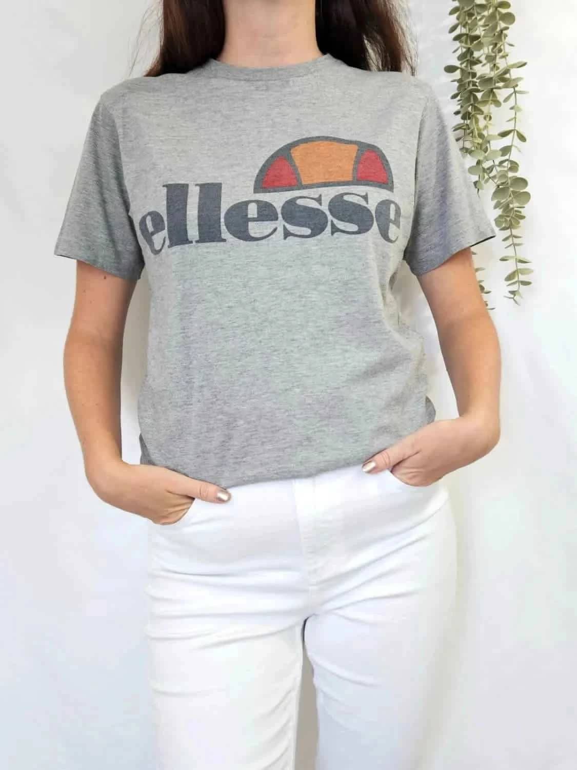 Tee-shirt gris chiné Ellesse taille XS