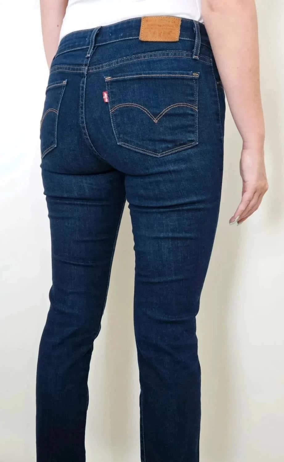 Levi’s 712 Slim jean bleu brut stretch W26 L32
