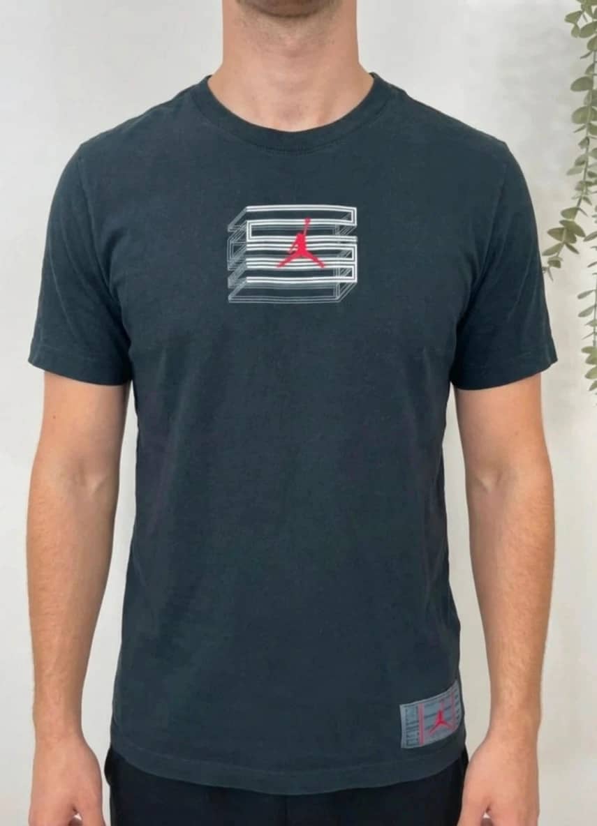 Tee-shirt noir Nike Air Jordan taille S