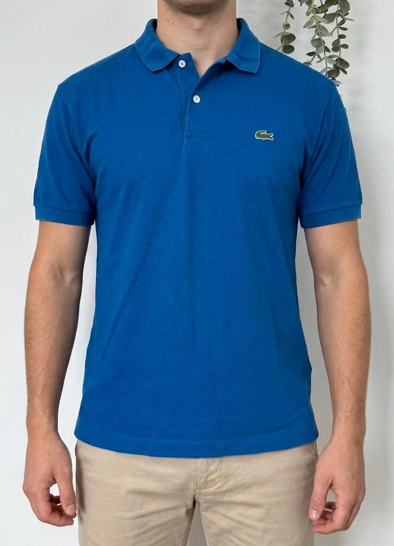 Polo piqué Lacoste bleu classique taille 6/XL - PP2603309