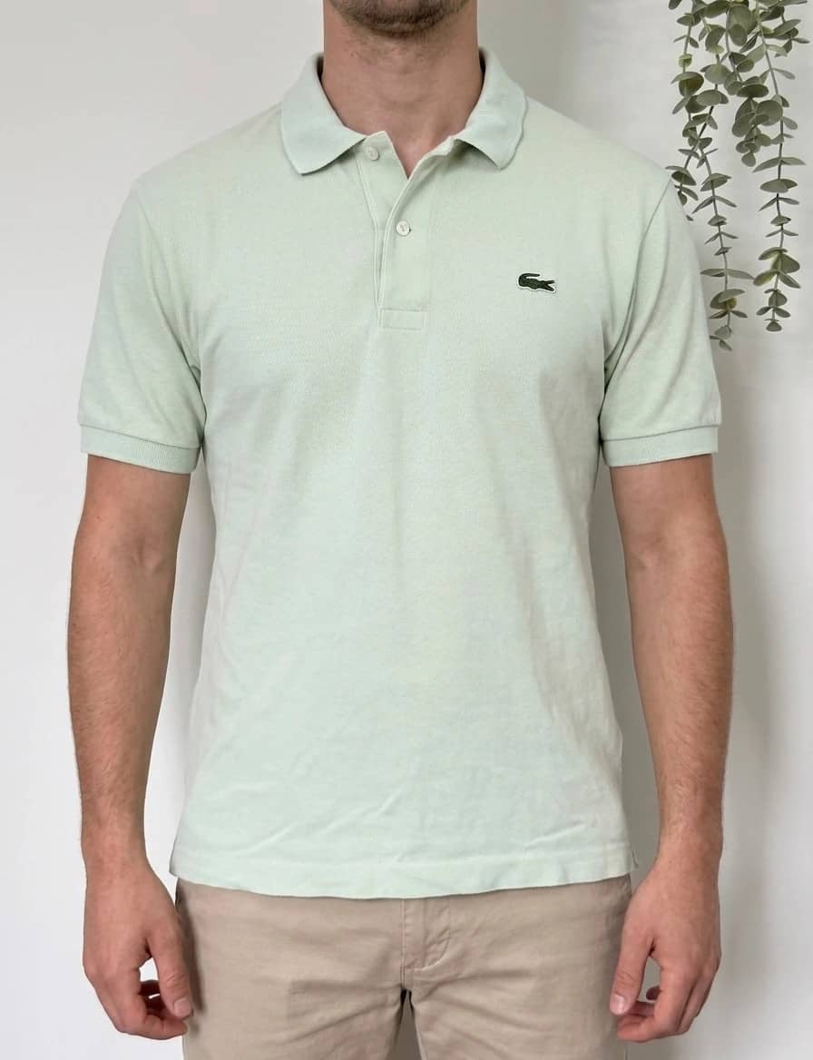 Polo piqué Lacoste vert d’eau taille 4/M - PP2603261