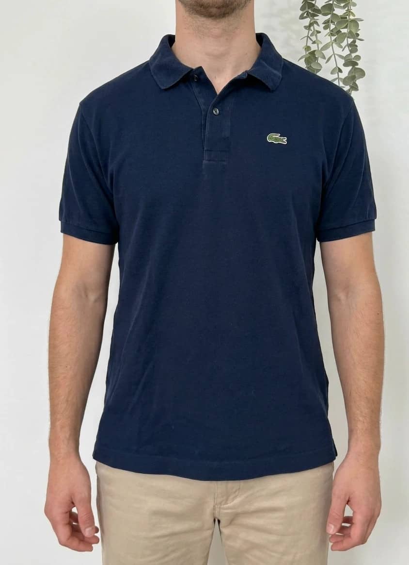 Polo piqué Lacoste bleu marine taille 8/XXL - PP2603387