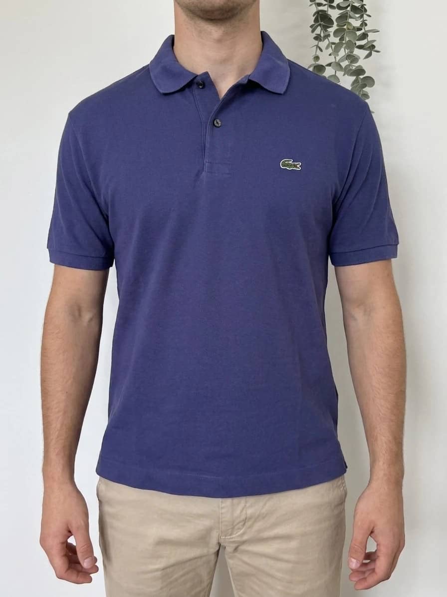 Polo piqué Lacoste classic fit violet taille 6/XL - PP2603306