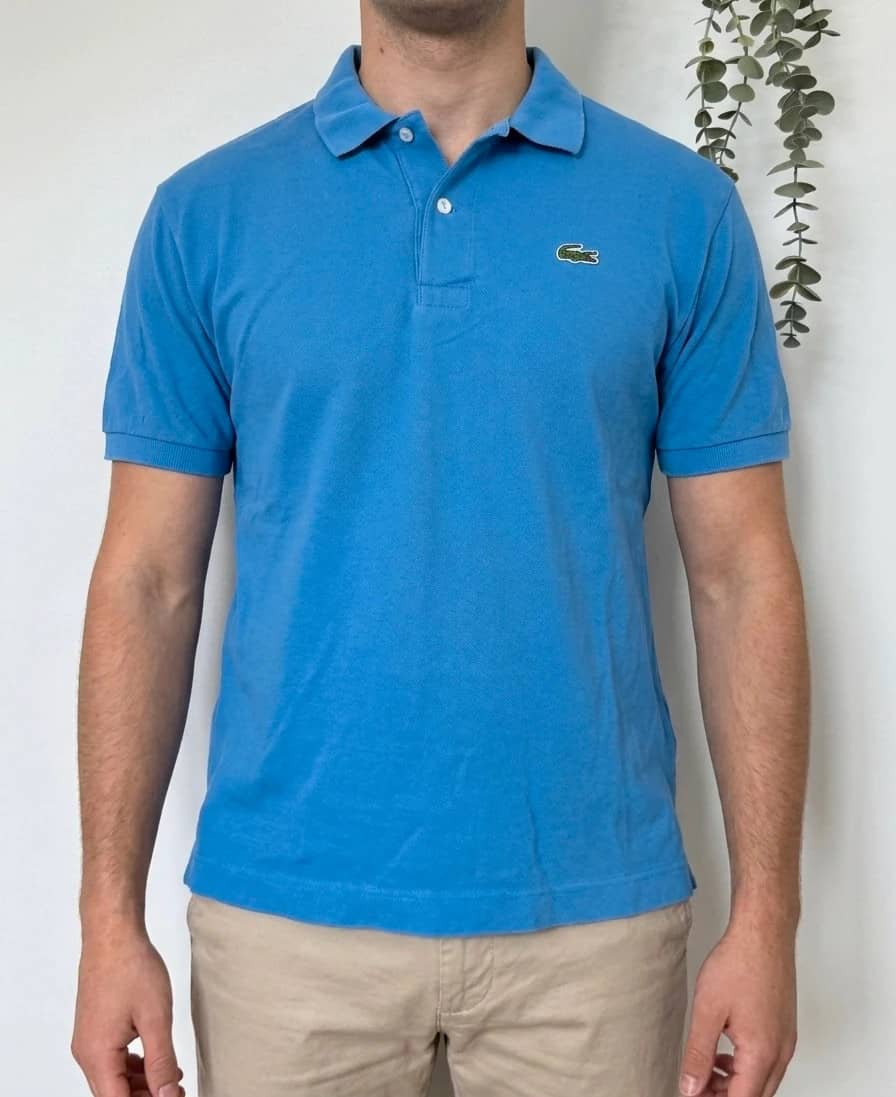 Polo piqué Lacoste bleu taille 6/L - PP2603295