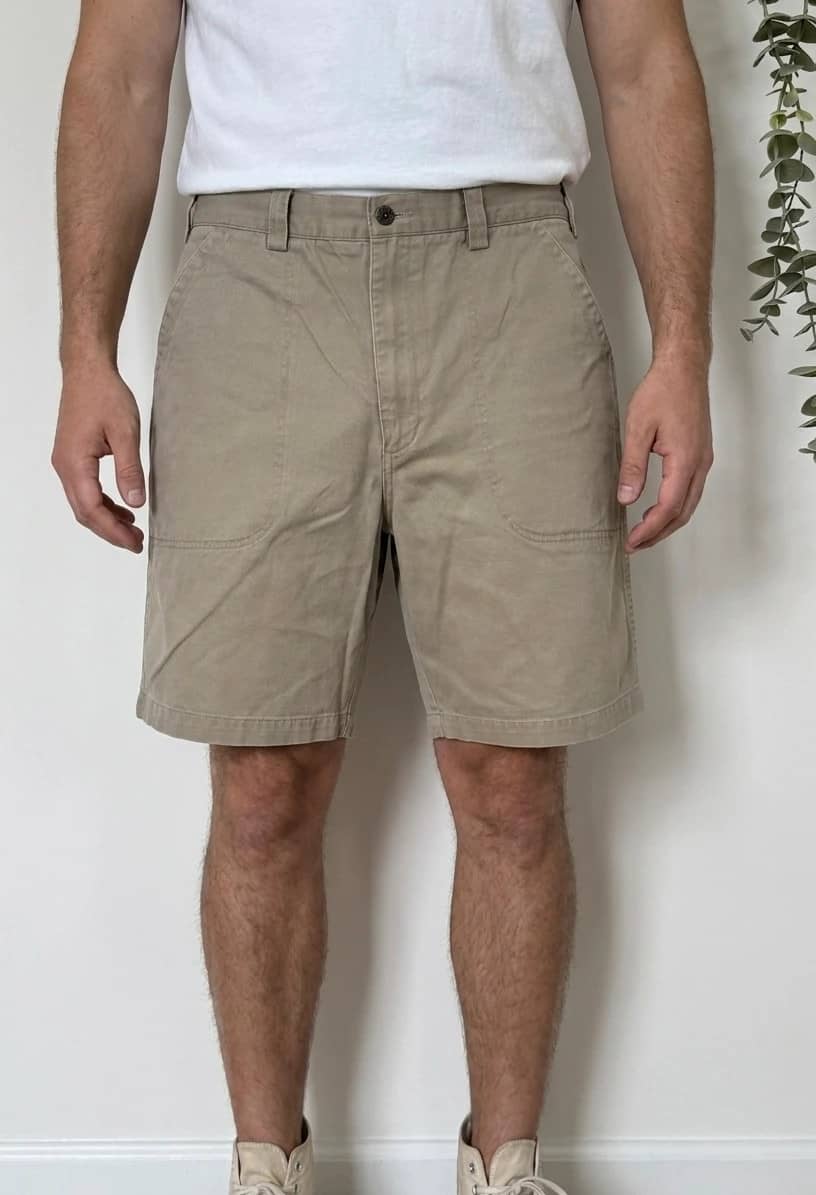 Short chino vintage Lee Dungarees beige taille W34 - PP2603114