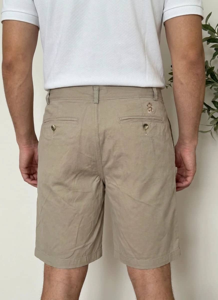 Short chino Disney Mickey beige taille W32/M - PP2603118