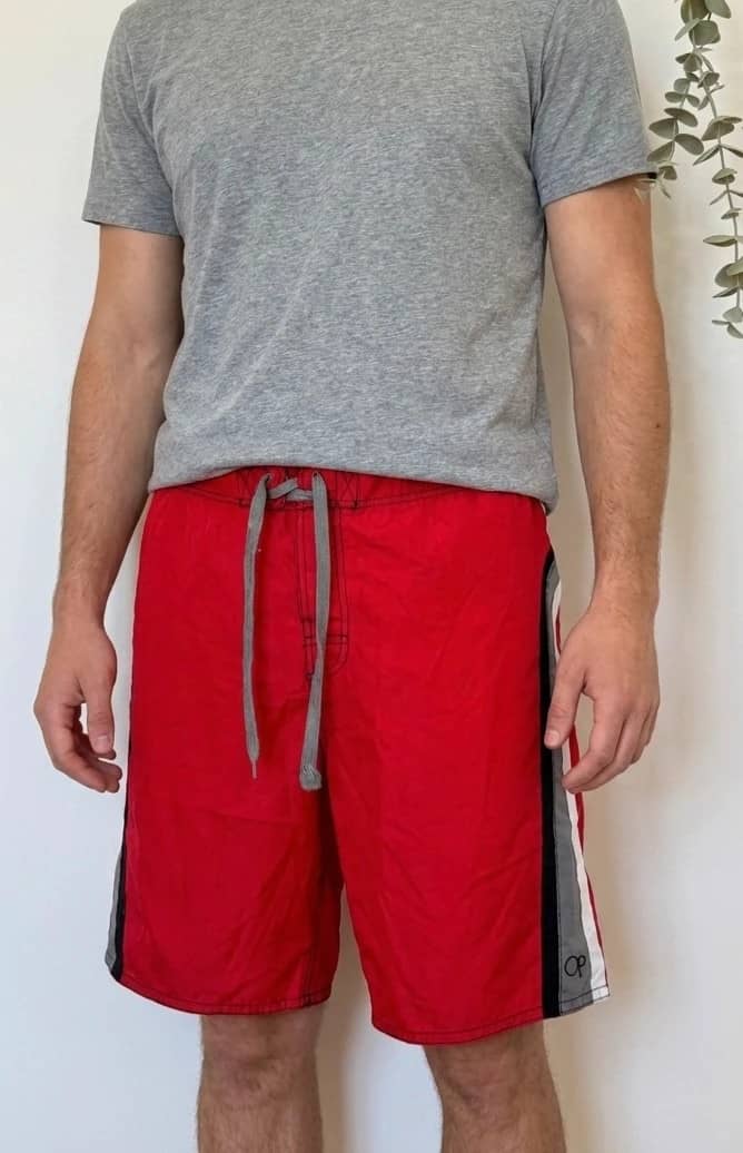 Short de bain boardshort OP rouge taille L/XL - PP2603196