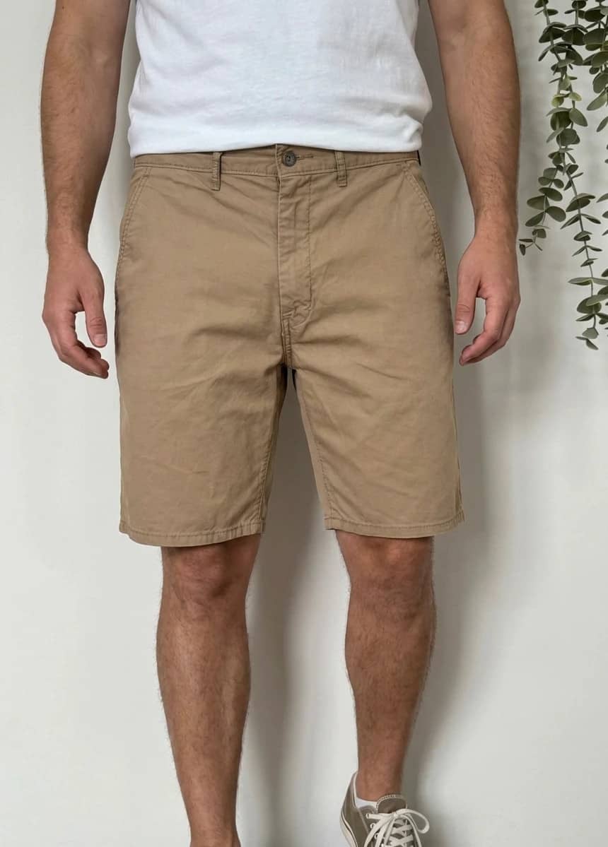 Short chino Levi's beige white tab taille W34 - PP2603153