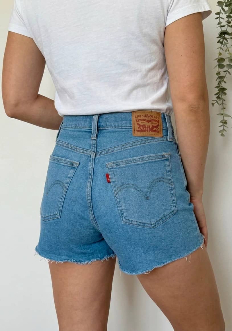 Short en jean Levi's High Rise bleu taille W28 - SK2606101
