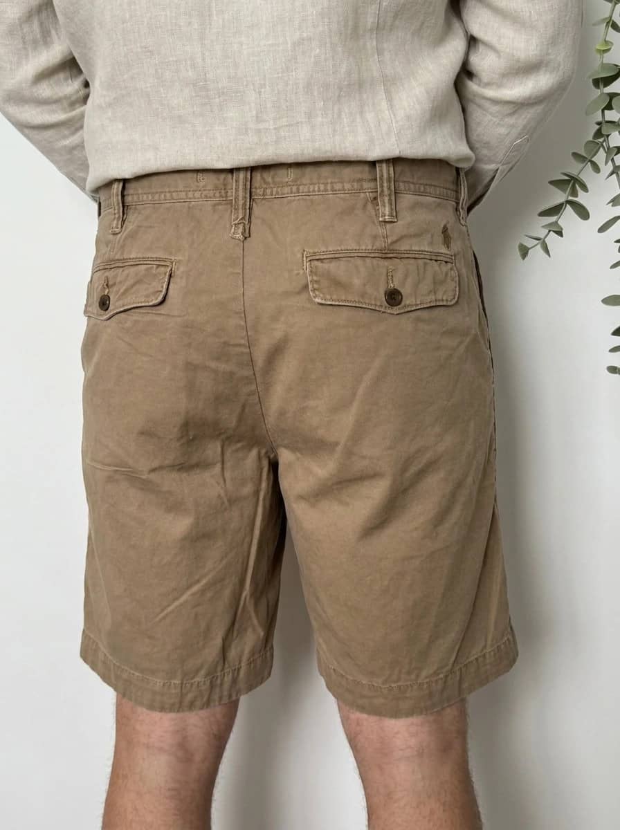 Short chino Polo Ralph Lauren Relaxed Fit marron clair taille W35 - SK260688