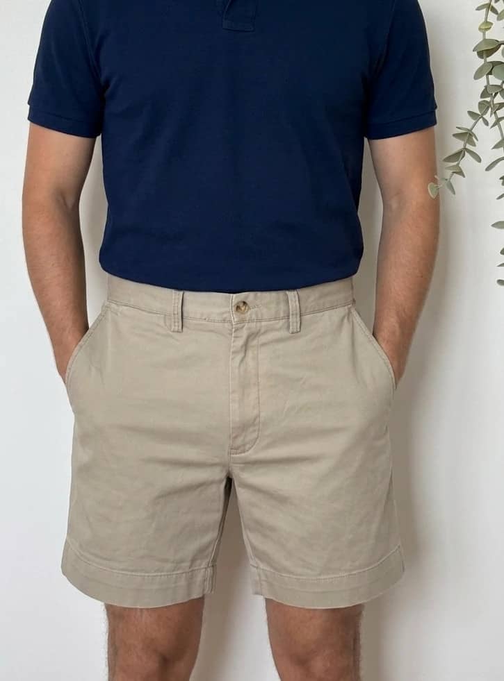 Short chino Polo Ralph Lauren Classic Fit 6 pouces beige taille W31 - SK260689