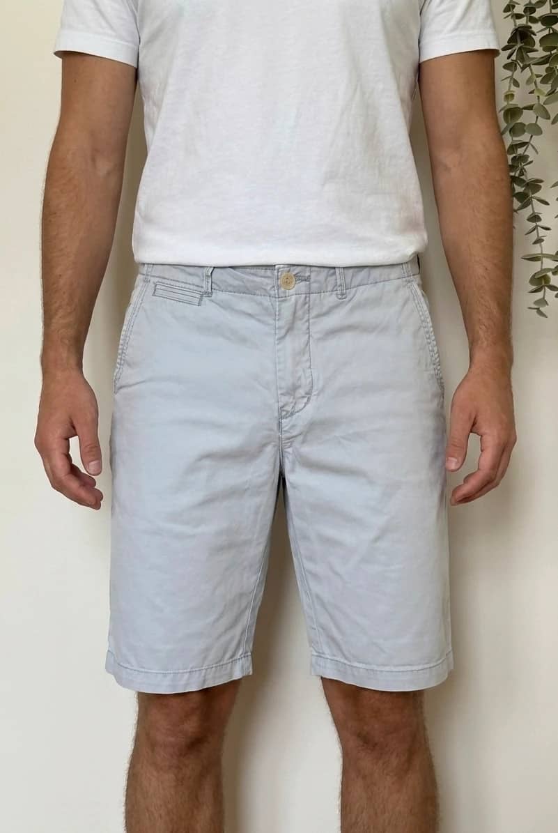 Short chino Scotch & Soda gris clair taille W32 - VG260583