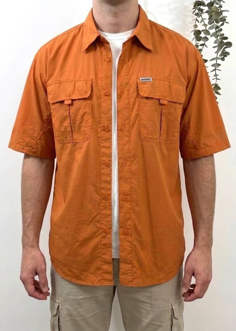 Chemise outdoor Columbia Titanium orange taille M - FP2607164