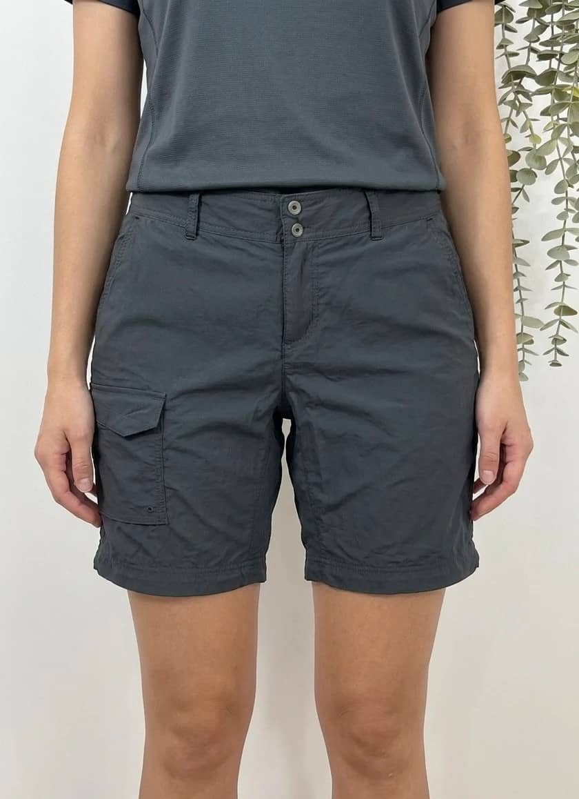 Short cargo randonnée Columbia Omni-Shade gris anthracite taille 42/L - FP2607147