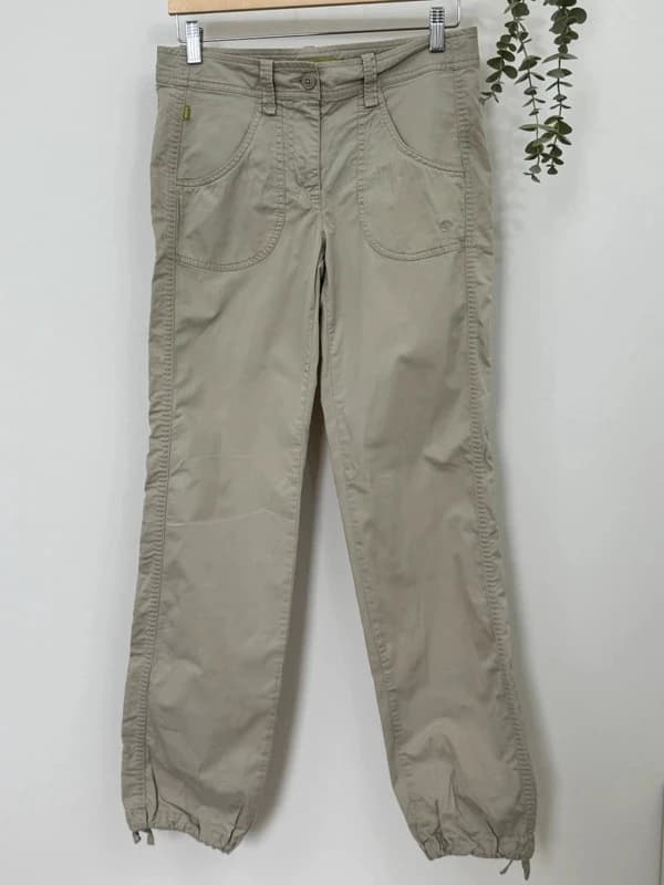 Pantalon outdoor léger Aigle beige sable randonné taille 38 - Photo 2/10