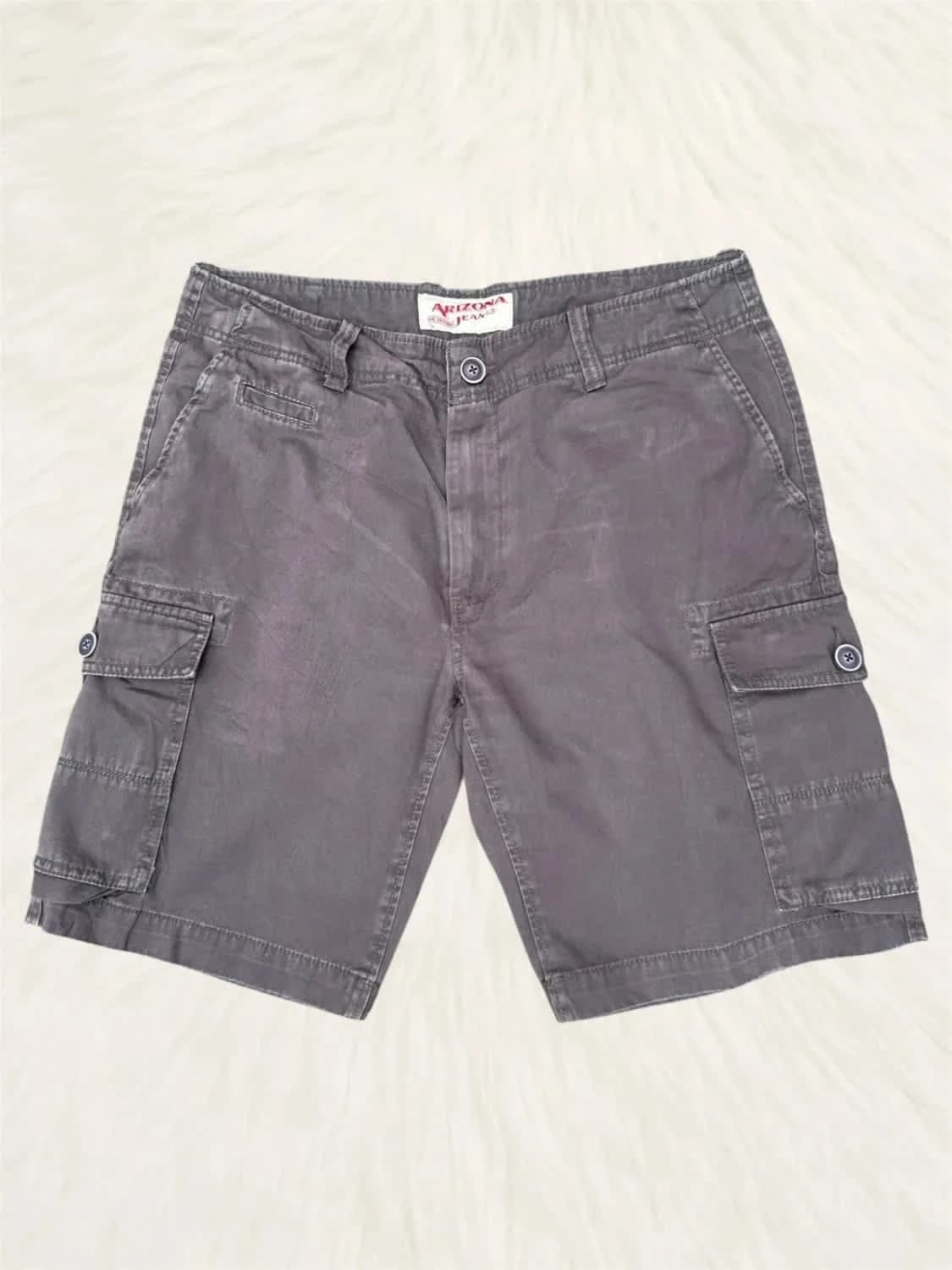 Arizona Jean Co 차콜 그레이 카고 쇼츠 사이즈 W33 - 사진 2/6