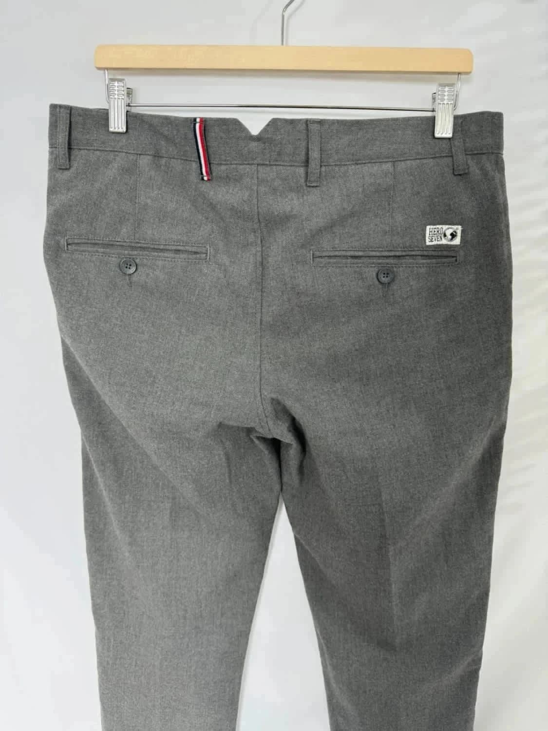 Grey chino trousers Hero Seven size 44 - Photo 9/9