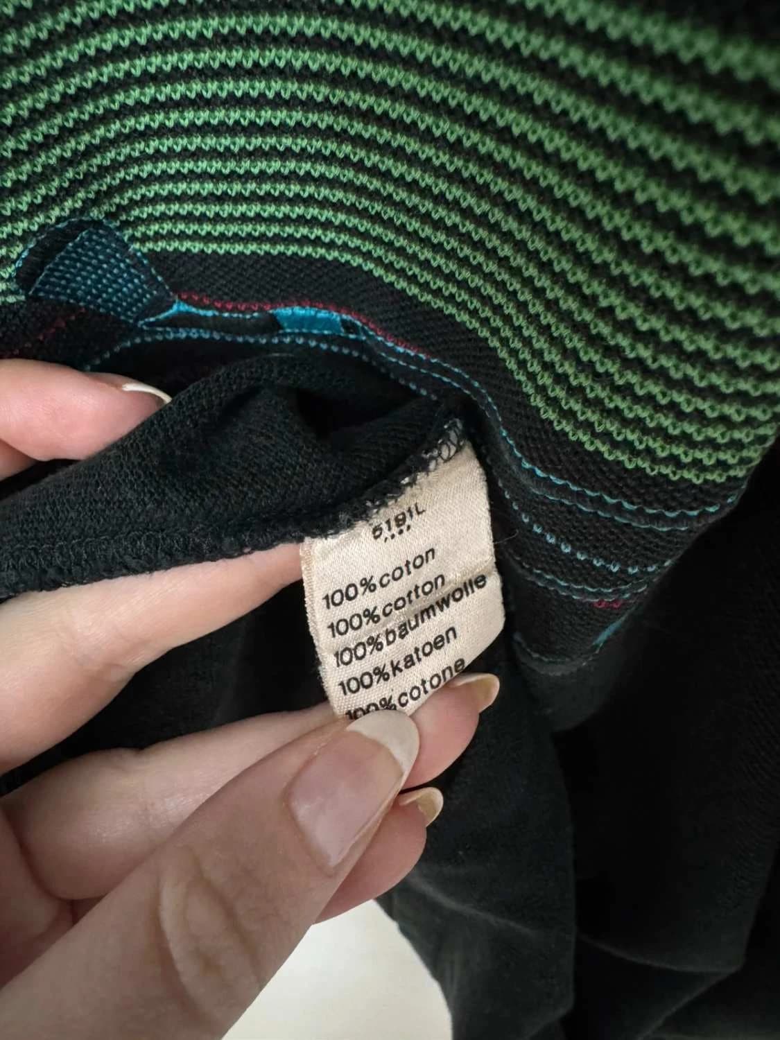 Lacoste Poloshirt aus Baumwolle, schwarz, Golf-Muster, Größe 5/S made in France - FP251265 - Foto 4/8