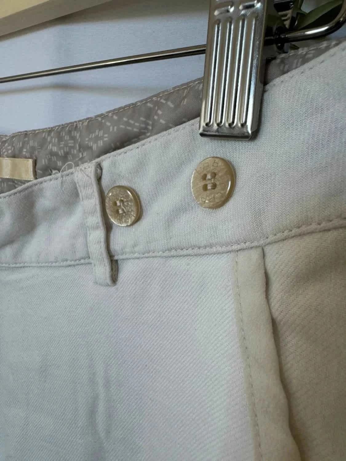 Seluar putih linen LPB saiz 36 - Foto 4/7