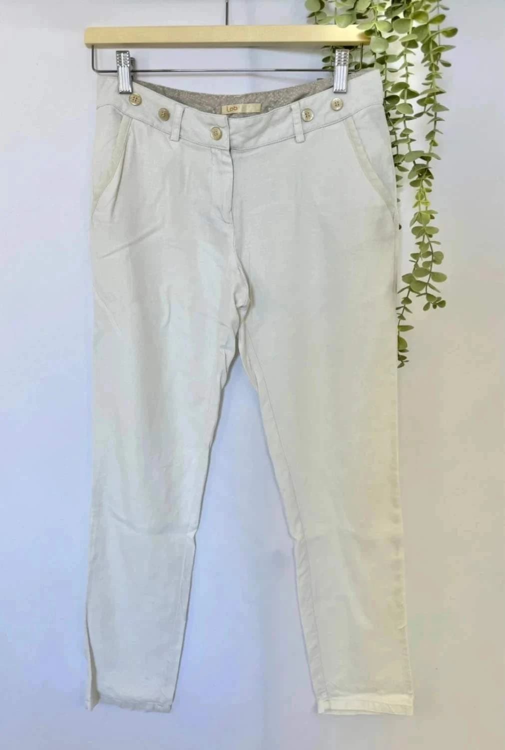 Seluar putih linen LPB saiz 36 - Foto 2/7