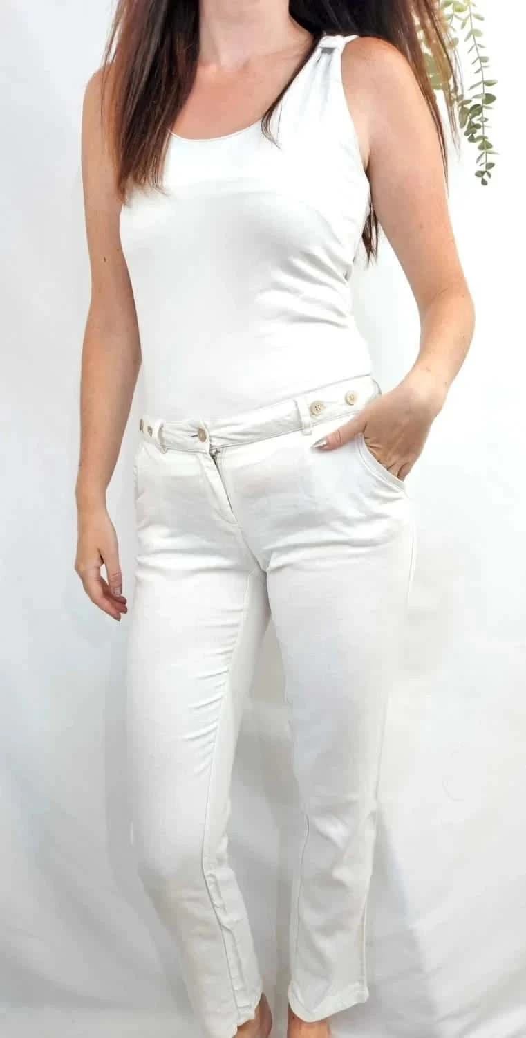 Seluar putih linen LPB saiz 36 - Foto 1/7