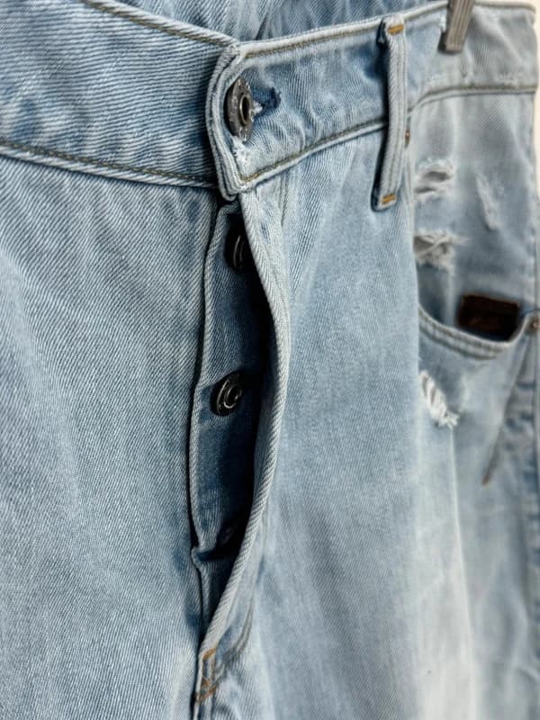 Repaistut G-Star Raw ARC 3D Slim -farkut, vaaleansininen, koko W36 L32 - Kuva 4/15