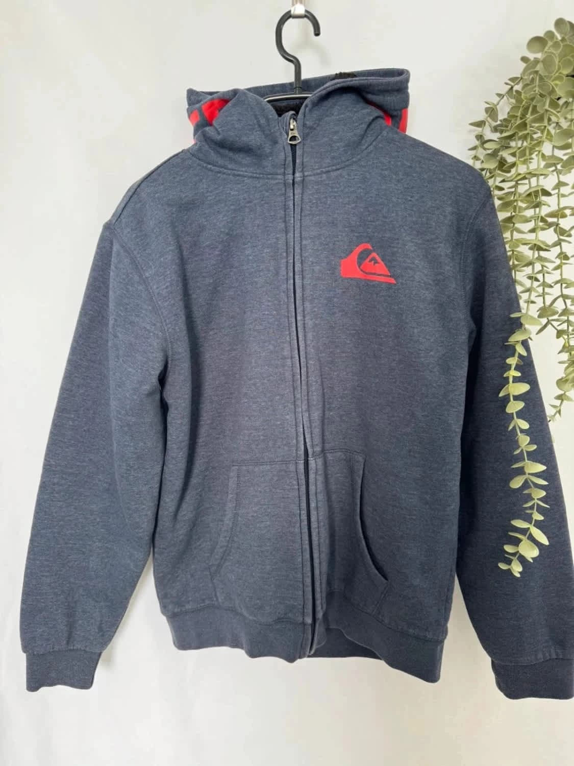 Quiksilver blue fleece full zip jacket - Photo 2/6