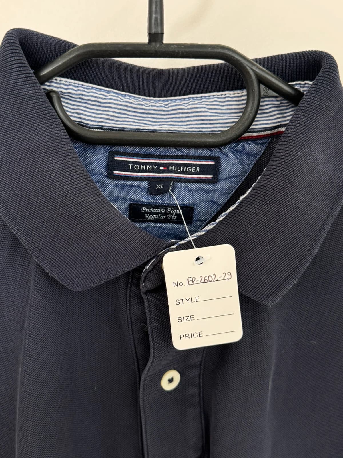 Regular fit poloshirt Tommy Hilfiger marineblauw maat XL - FP260229 - Foto 4/7