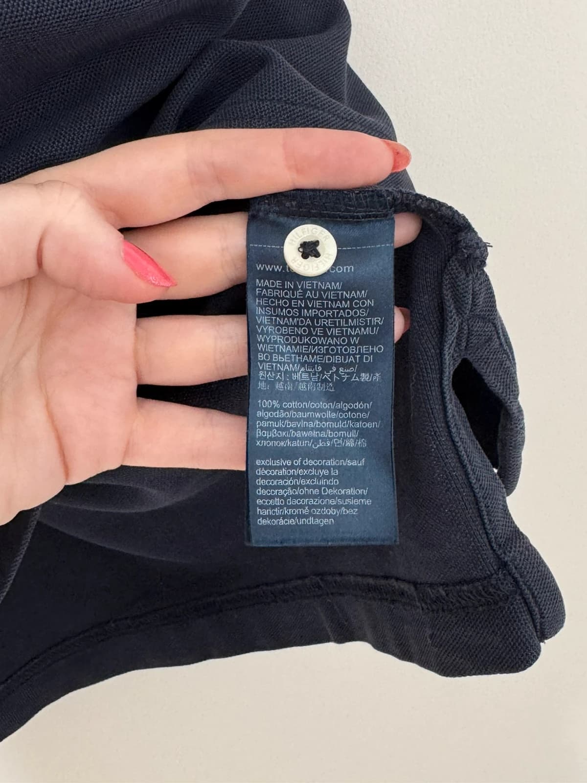 Regular fit poloshirt Tommy Hilfiger marineblauw maat XL - FP260229 - Foto 5/7